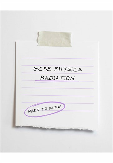 GCSE Physics: Nuclear Radiation Explained ☢️ Looking for the best way to learn Nuclear Radiation or free GCSE Physics revision? We've got you covered. Here is the breakdown: Alpha Particles: These consist of two protons and two neutrons (identical to a helium nucleus). They are highly ionizing but have low penetrating power—they can be stopped by a single sheet of paper. Beta Particles: These are high-speed electrons emitted from the nucleus when a neutron turns into a proton. They are moderatel