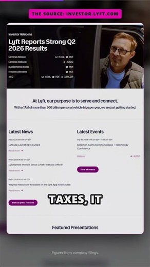 Lyft's $2.8B Profit Came From a Tax Entry