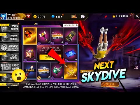 Next Skydive In Free Fire 🤯🥳| fire fire new event | ff new event | new event free fire