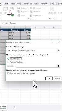 Excel Pivot Table Explained Simply 📊🔥 #excel #spreadsheetmagic #excelreels