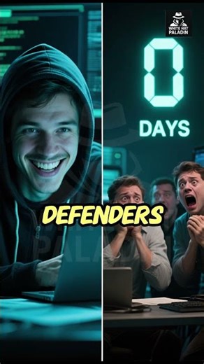 Zero-Day Attacks Explained #zeroday #ethicalhacking #cybersecurity #hackermindset #infosec