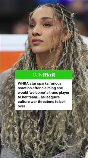 The WNBA's bitter culture war has deepened after Golden State Valkyries star Gabby Williams claimed