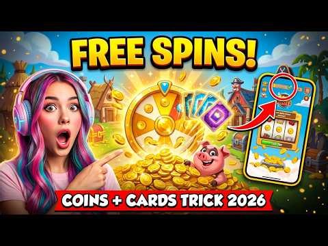 Coin Master Free Spins 2026 UPDATE - How To Get Free Spins, Coins, Money, Cards Easily iOS Android