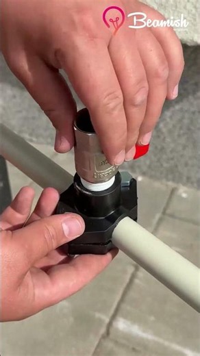 How to Install a Valve on a Pressurized Pipe #easy #valve #installing