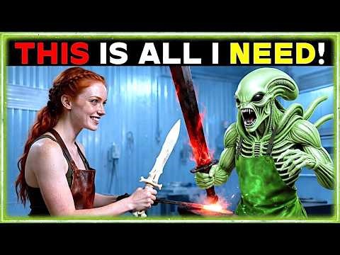 They Forged Perfect Alien Blades.. She Sharpened a Bone.Then The Simulation Began | BEST HFY STORIES