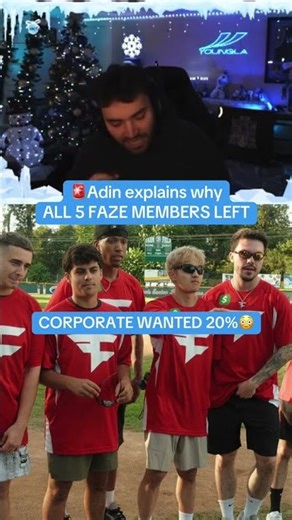 Adin explains why ALL 5 FAZE MEMBERS LEFT #fazeclan #adinross