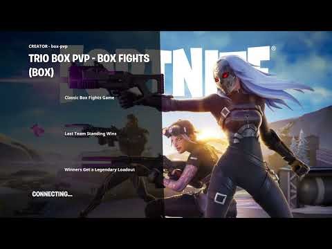 Fortnite trio box fights