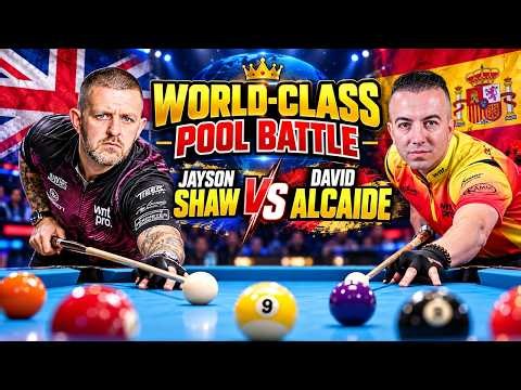 WORLD-CLASS POOL BATTLE | David Alcaide VS Jayson Shaw | 2026 US Open