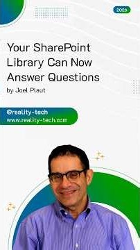 Your SharePoint Library Can Now Answer Questions