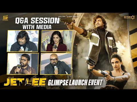 Q&A Session with Media | JETLEE Glimpse Launch Event | Satya | Vennela Kishore | Ritesh Rana