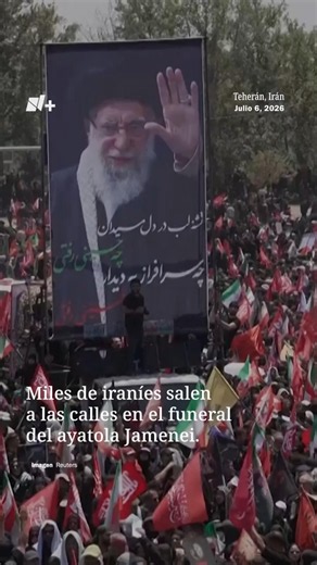 Miles de iraníes despiden al Ayatola Ali Jamenei en su funeral