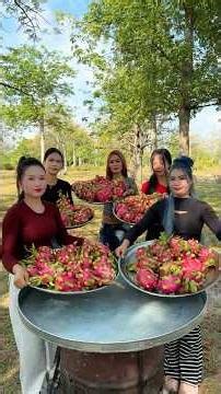 Cooking yummy dragon fruit recipe