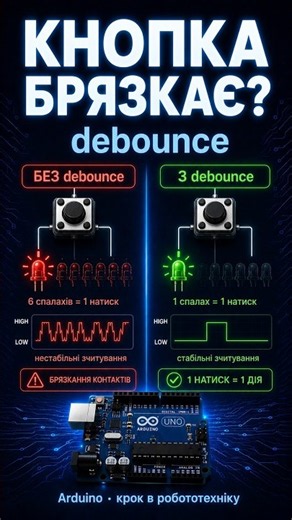 Button "bouncing" on Arduino? Here is debounce and stable pressing