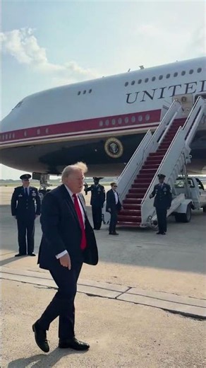 Trump Takes First Flight Aboard New Qatari Jet During America 250 Celebration #shorts