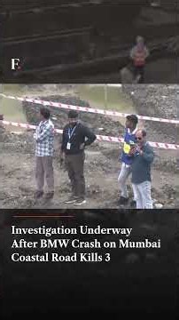 Investigation Underway After BMW Crash on Mumbai Coastal Road Kills 3 | N18G