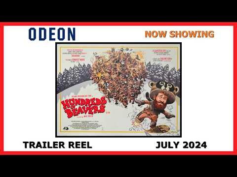 HUNDREDS OF BEAVERS (July 2024 Odeon Cinema Trailer Reel) -- Home Cinema