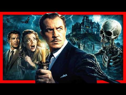 🎬 House on Haunted Hill (1959) | Vincent Price Horror Classic 👁️🩸 | Deadly Night of Terror