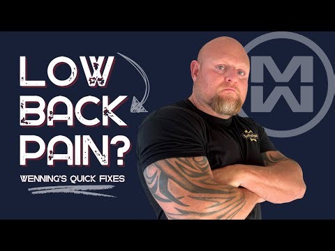Low back pain - unlock quick fixes