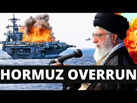 IRAN DEPLOYS MASSIVE FLEET IN HORMUZ STRAIT, BASE EXPLODES IN TEHRAN! Breaking War News The Enforcer