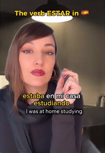 Let’s learn how to conjugate the verb “estar” in Spanish 🇪🇸❤️ with this movie 🍿😂 #spanishteacher #learnspanish #spanishlessons