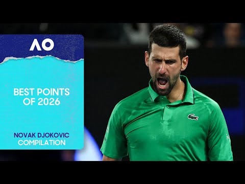 Novak Djokovic | Best Points | Australian Open 2026