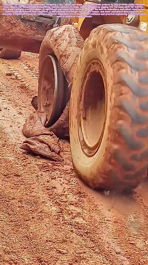 Defying Deflation: How a Tractor Climbs on Flattened Tires