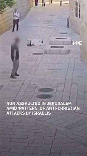 Nun assaulted in Jerusalem amid 'pattern' of anti-Christian attacks by Israelis