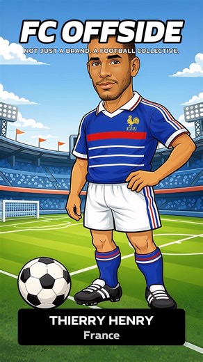 Thierry Henry - France 🇫🇷 ⚽️ World Cup Legends by FC Offside