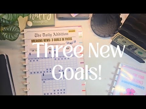 Box Challenge Savings | Austim Awareness | Daily Binder | Three New Goals