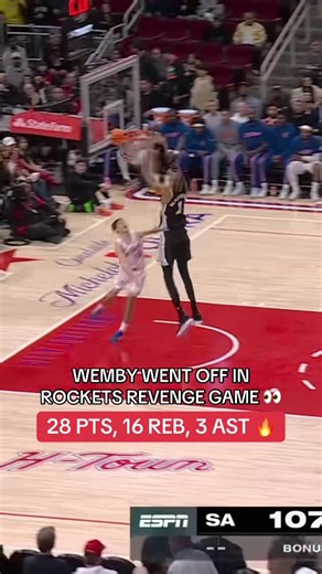 Wemby Dominates in Rockets vs Spurs Showdown