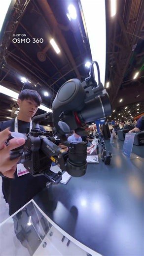 See NAB from a whole new angle with Osmo 360. 🌍｜Osmo 360