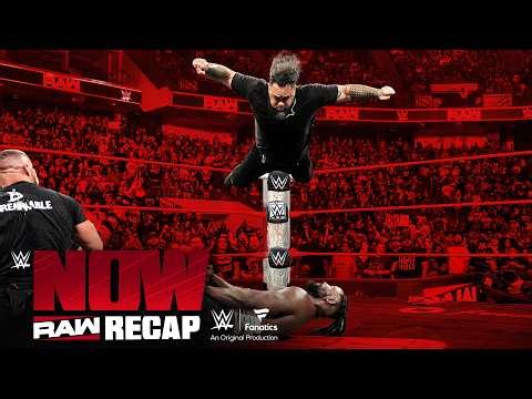 Bronson Reed and The Vision DECIMATE Oba Femi | Raw Recap: WWE Now