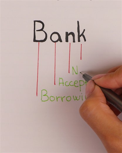 Wissen Sie, wofür das Wort „Bank“ steht?