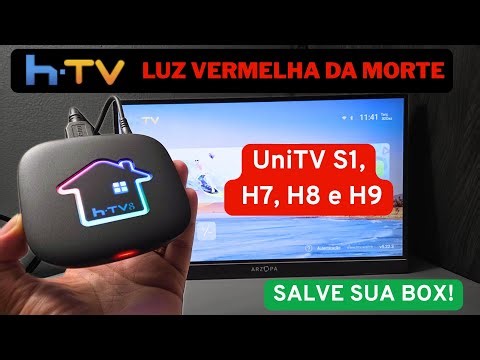 Red light on UniTV S1, HTV H7, H8, H9, HStick and HCast? How to fix and recover (Step by Step)