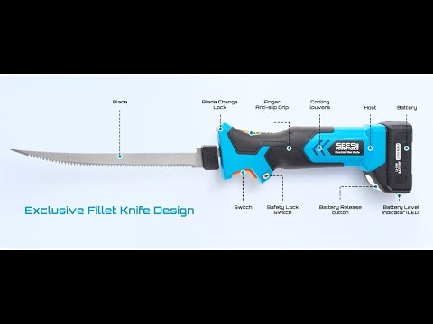 Seesii Cordless Electric Fillet Knife