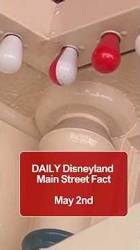 Walt Disney hid this mistake on Disneyland Main Street and NEVER fixed it. It’s still there!!!