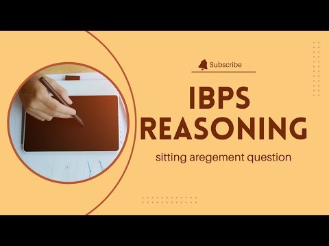 sitting arrangement most important Question | REASONING | #reasoning #banking #sittingarrangement