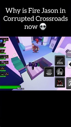Who invited Fire Jason to CC bro 😭🙏 || Corrupted Crossroads #roblox #corruptedcrossroads