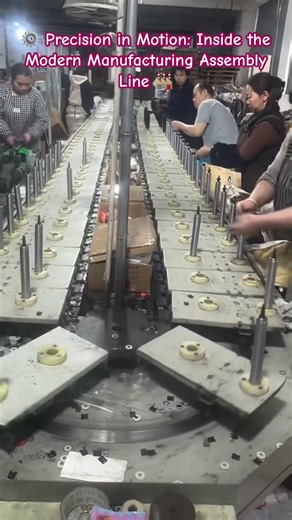 Inside the Modern Manufacturing Assembly Line #Manufacturing #IndustrialEfficiency #SupplyChain