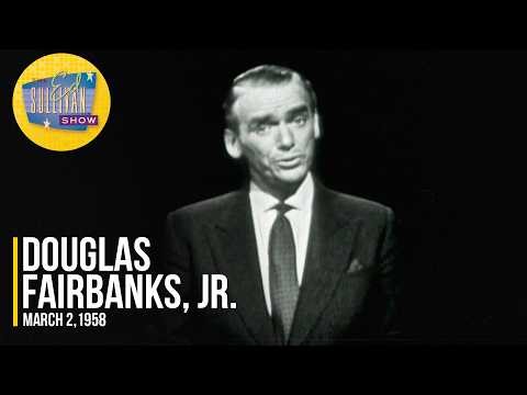 Douglas Fairbanks, Jr. "Discusses Father Boxing Jack Dempsey and Recites Last Will and Testament"