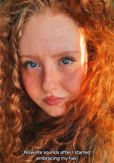 Embracing the Ginger Curly Hair Journey