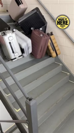We tossed 9 suitcases down a flight of stairs (yes, really) to find the best luggage of 2026 for the Made It Here Awards and the results are surprising. To find the suitcases that could meet the stresses of New York City, we tested nine suitcase brands in the best way we thought possible. Read the full review and shop the winners in our bio.