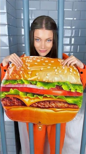 GIANT Burger 😱🍔 #shorts