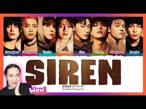 FIRST TIME REACTING TO 'SIREN' BY ATEEZ (에이티즈) | THEY REALLY CAN JUST DO IT ALL!