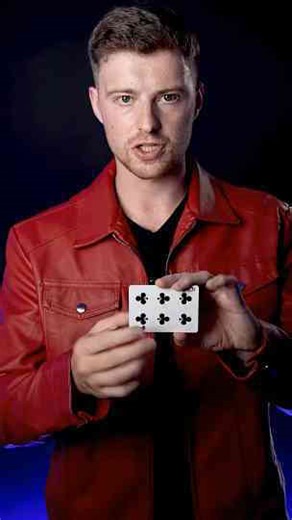 Learn the card illusion that happens in a blink