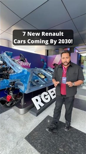 7 New Renault Cars Confirmed For India! #shorts #ytshorts