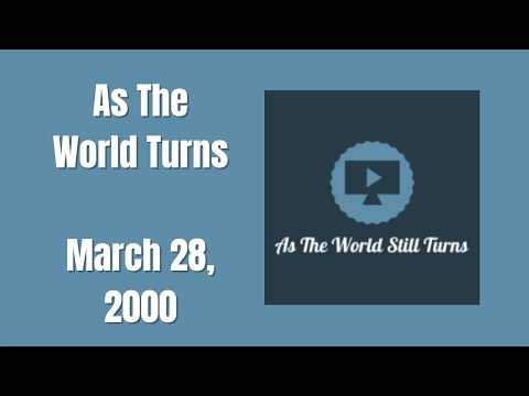 As The World Turns | Full Episode| March 28, 2000