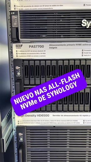 Nuevo NAS All-Flash NVMe de Synology