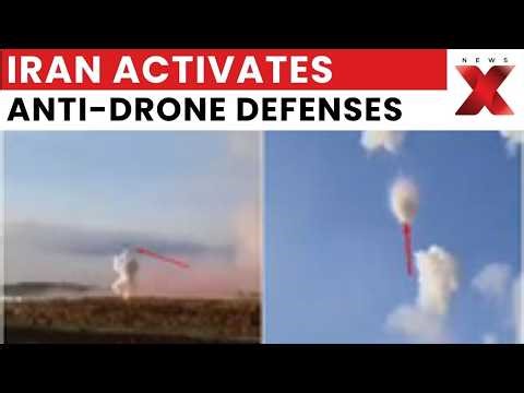 Iran Activates Anti-Drone Defenses After Detecting Hostile UAV Near Its Territory | NewsX
