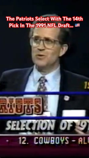 #shorts #patriots #americanfootball - The Patriots Select - The 14th Pick - The 1991 NFL Draft… 🇺🇸
